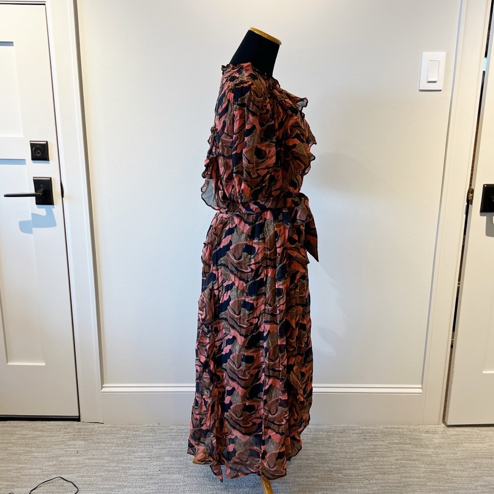 NWT Cleobella Paige Printed Midi Dress - Picture 5 of 13